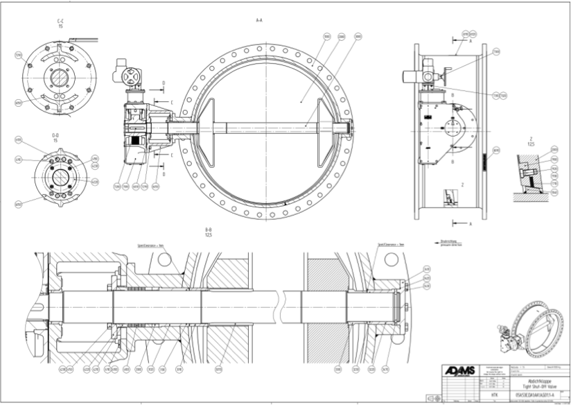 Stoomturbine klep condensor keuze