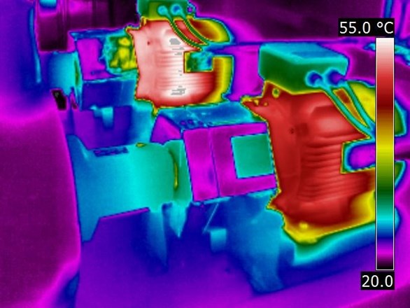 Thermografische camerabeelden voor predictief onderhoud